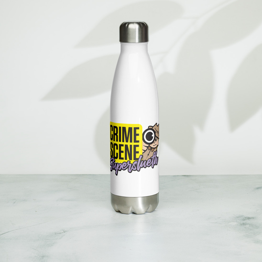 CSI Super Sleuth Purple (Female) Stainless Steel Water Bottle