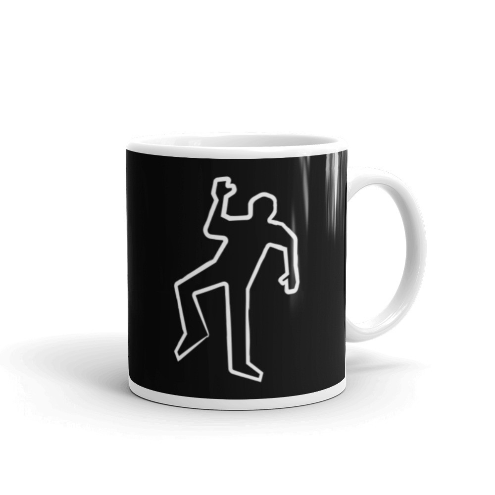 Dead Fred White Print Mug