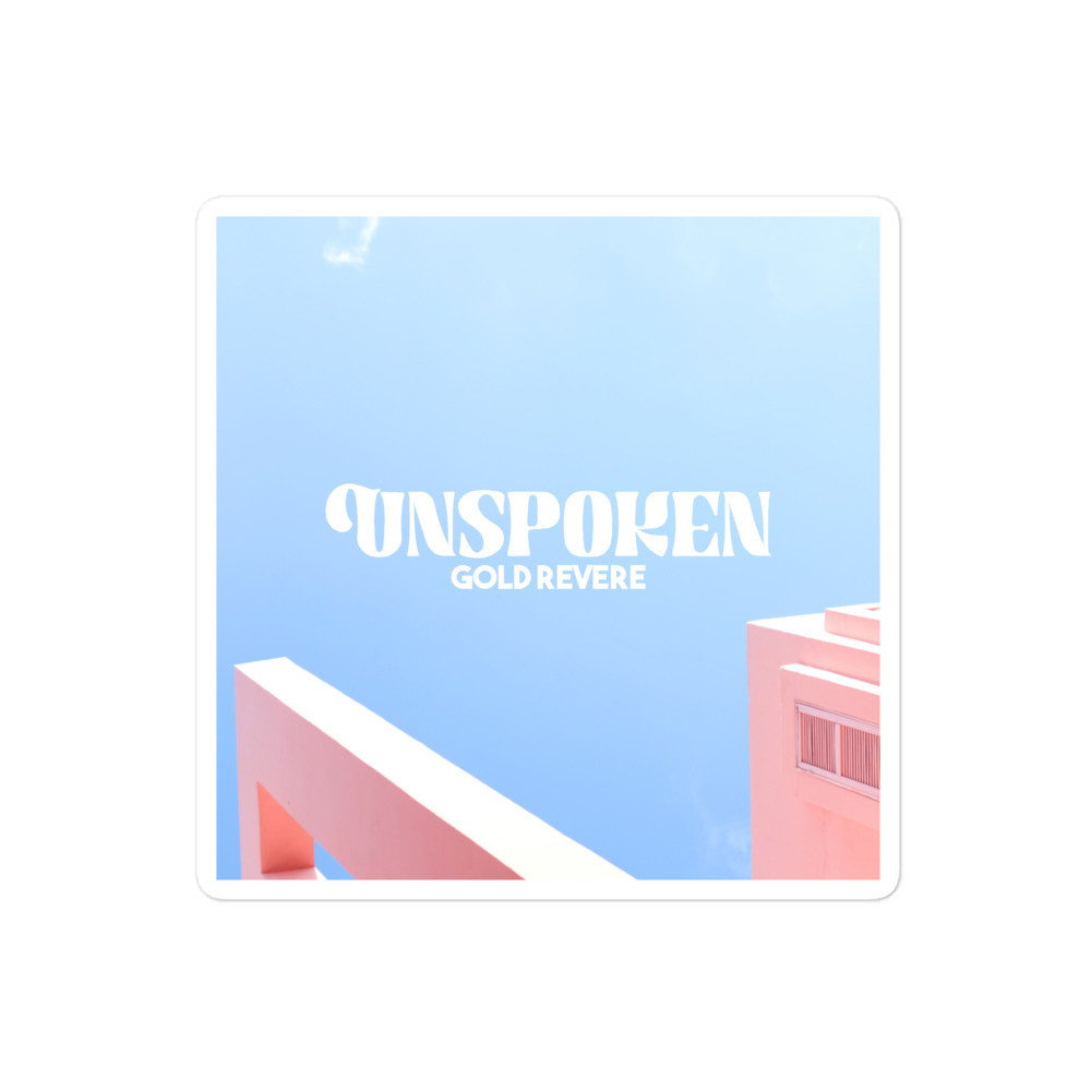 Unspoken Sticker