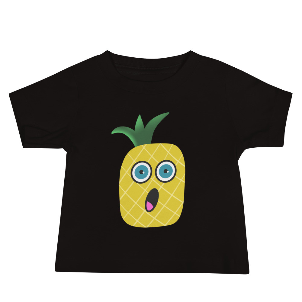 Surprised Pineapple Baby Jersey Short Sleeve Tee