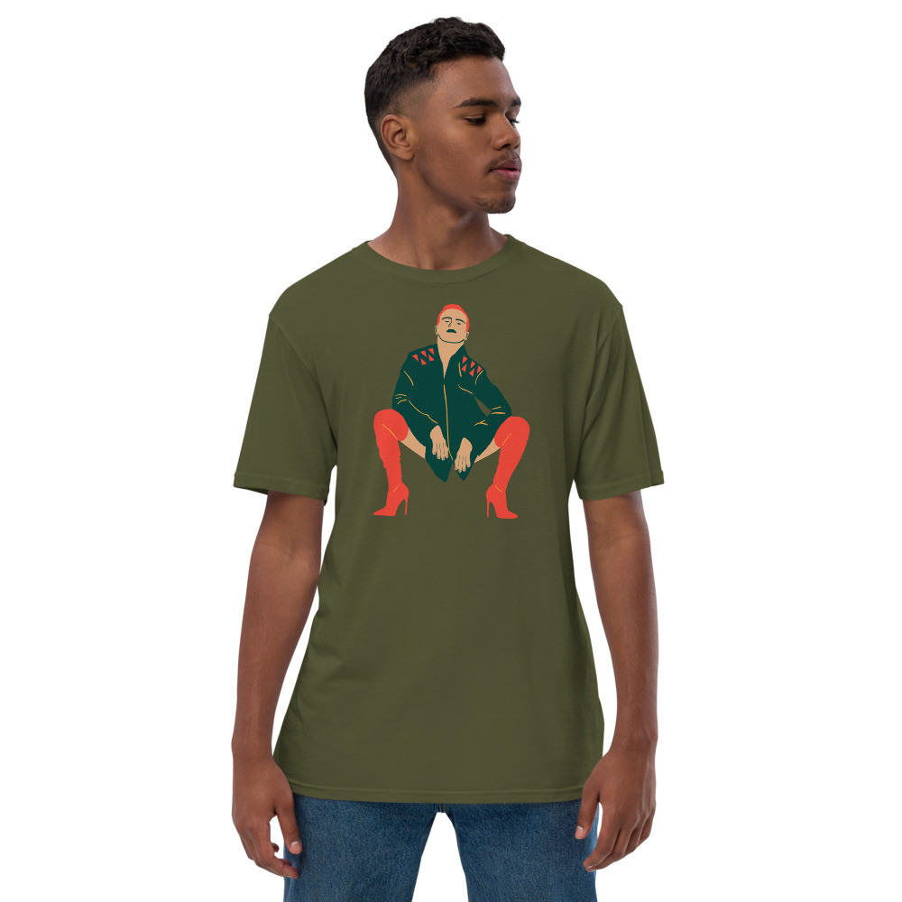 Male Dancer Unisex Premium Viscose Hemp T-shirt
