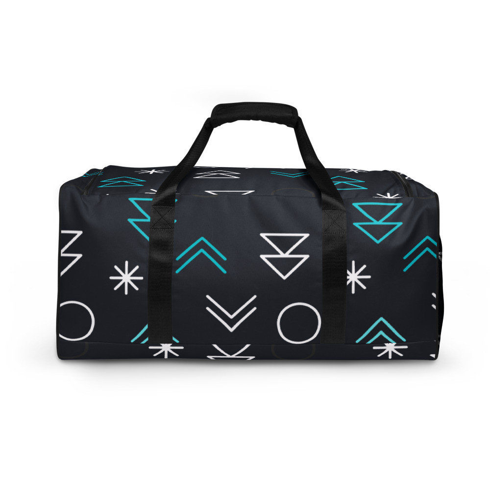 Geometric Shapes Duffle bag
