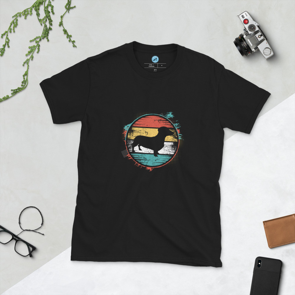 Vintage Dachshund Lovers Mens short-Sleeve T-Shirt