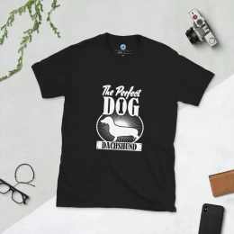 Dachshund Perfect Dog Womens Short-Sleeve T-Shirt
