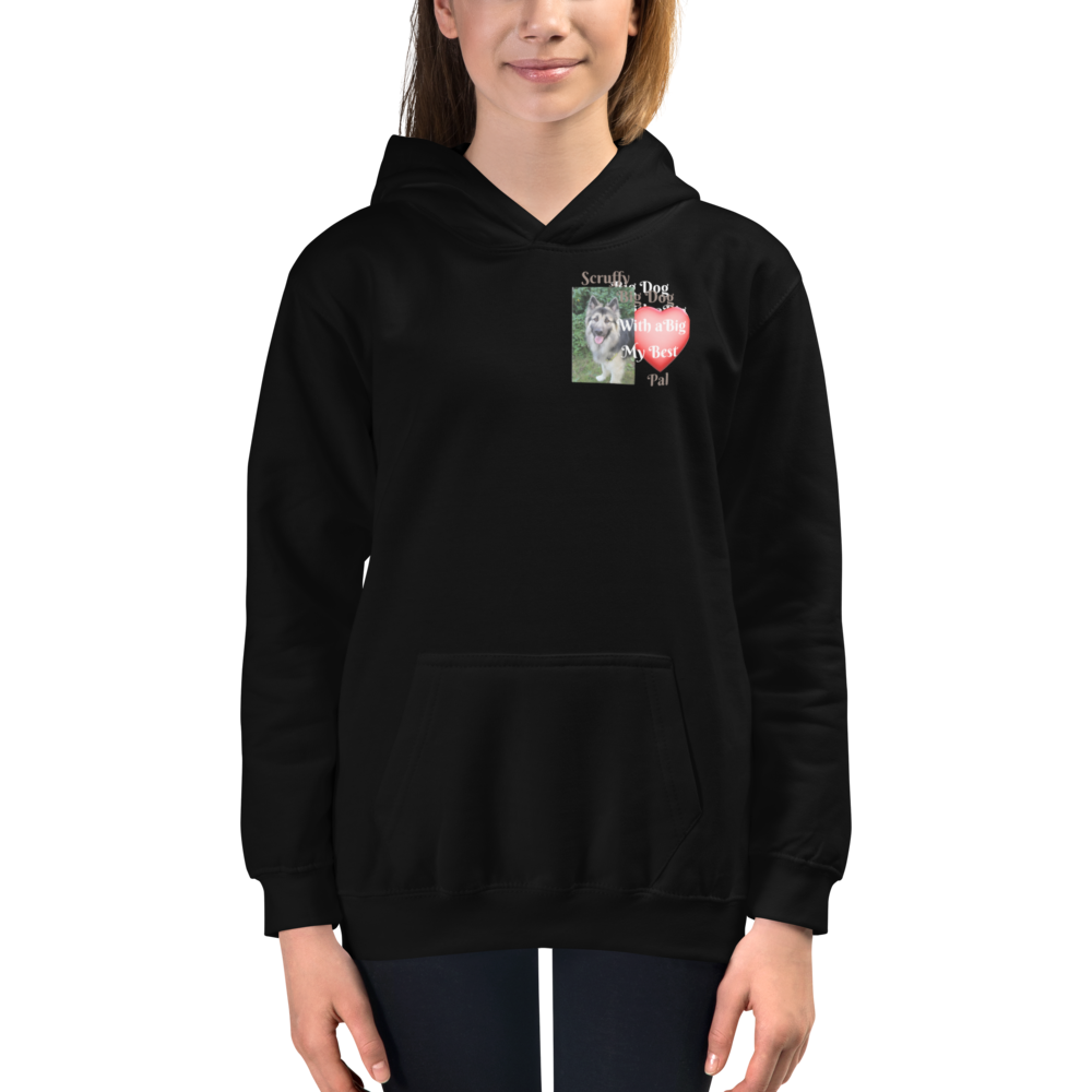 Scruffy My Best Pal! - Kids Hoodie