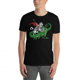 George & the Dragon - Short-Sleeve Unisex T-Shirt