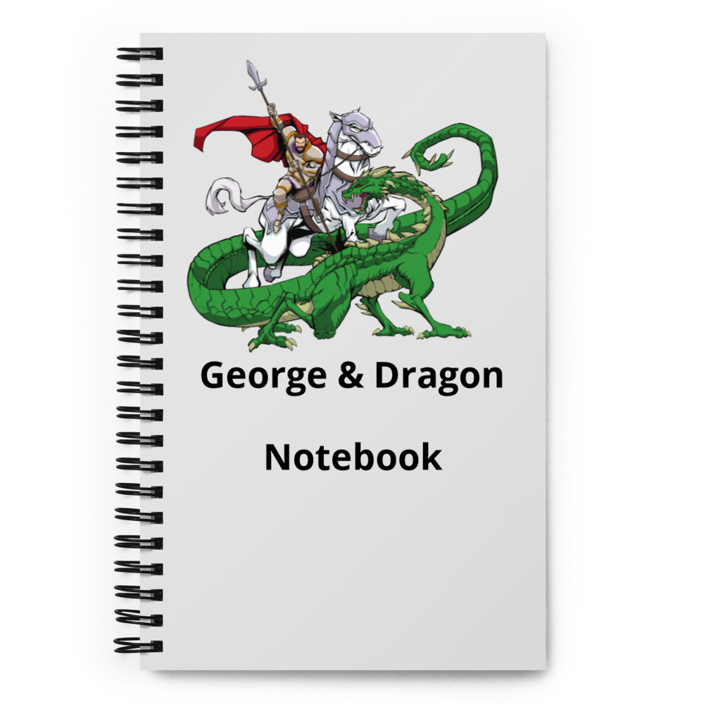 George & Dragon - Spiral notebook