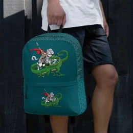 St. George & Dragon Backpack