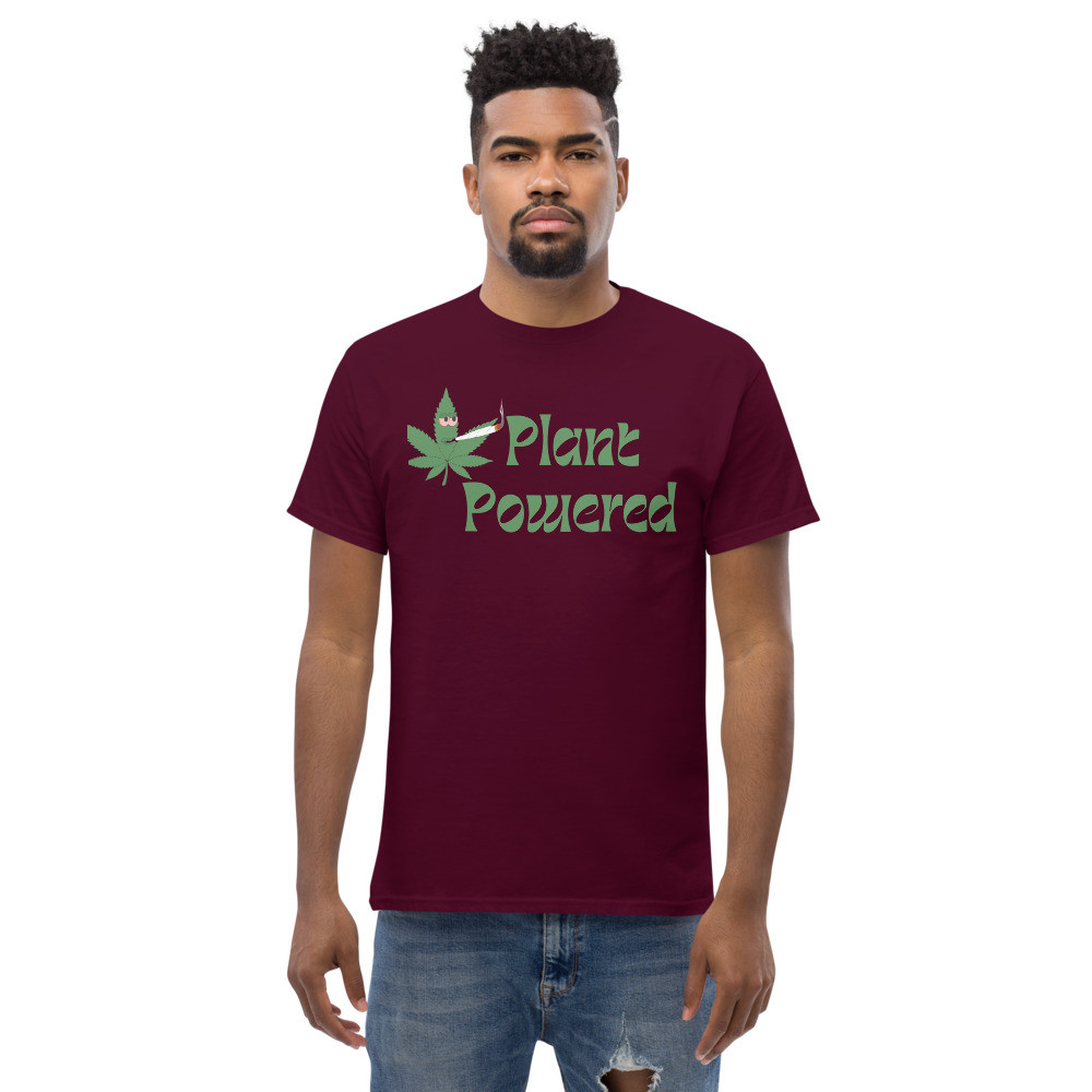 Plant Powered - Men's heavyweight tee