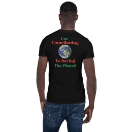 Save The Planet / Powered by Plants  - T-Shirt