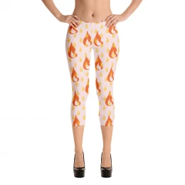 Flame - Capri Leggings