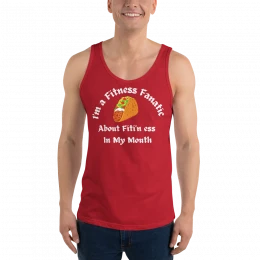 I'm a Fitness Fanatic Taco - Tank Top