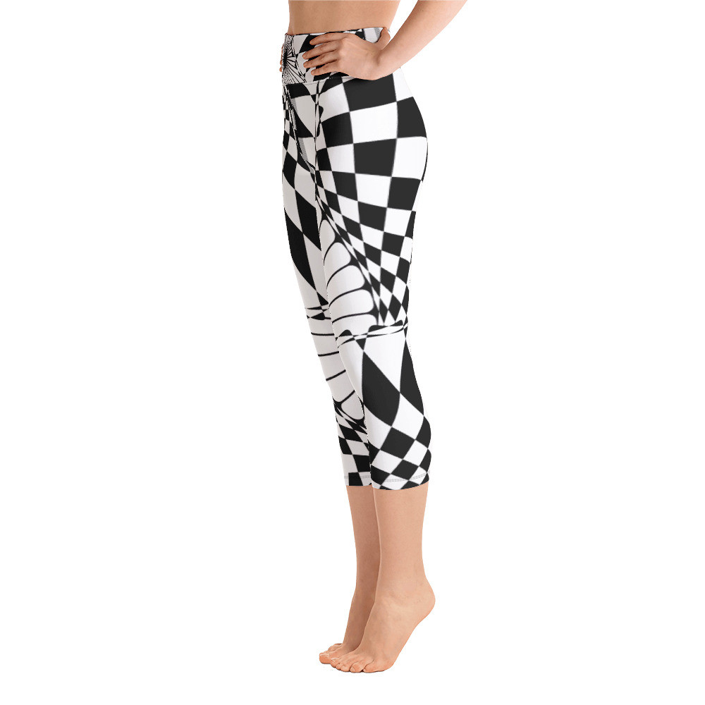 Yoga Capri Leggings for Women, High Waisted Yoga Capri - BE OUTRAGEOUS CAPRI