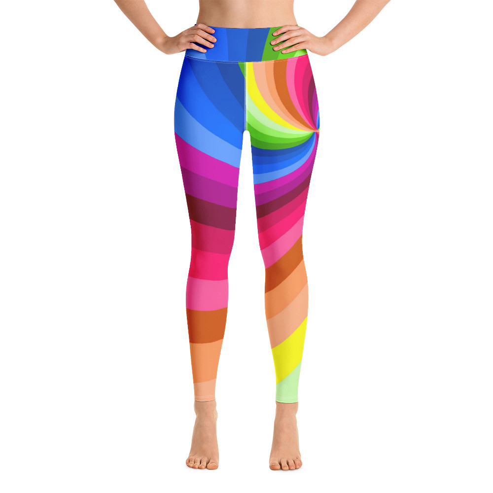 Yoga Leggings for Women, High Waist Yoga Leggings - COLOR RIOT LEGGINGS