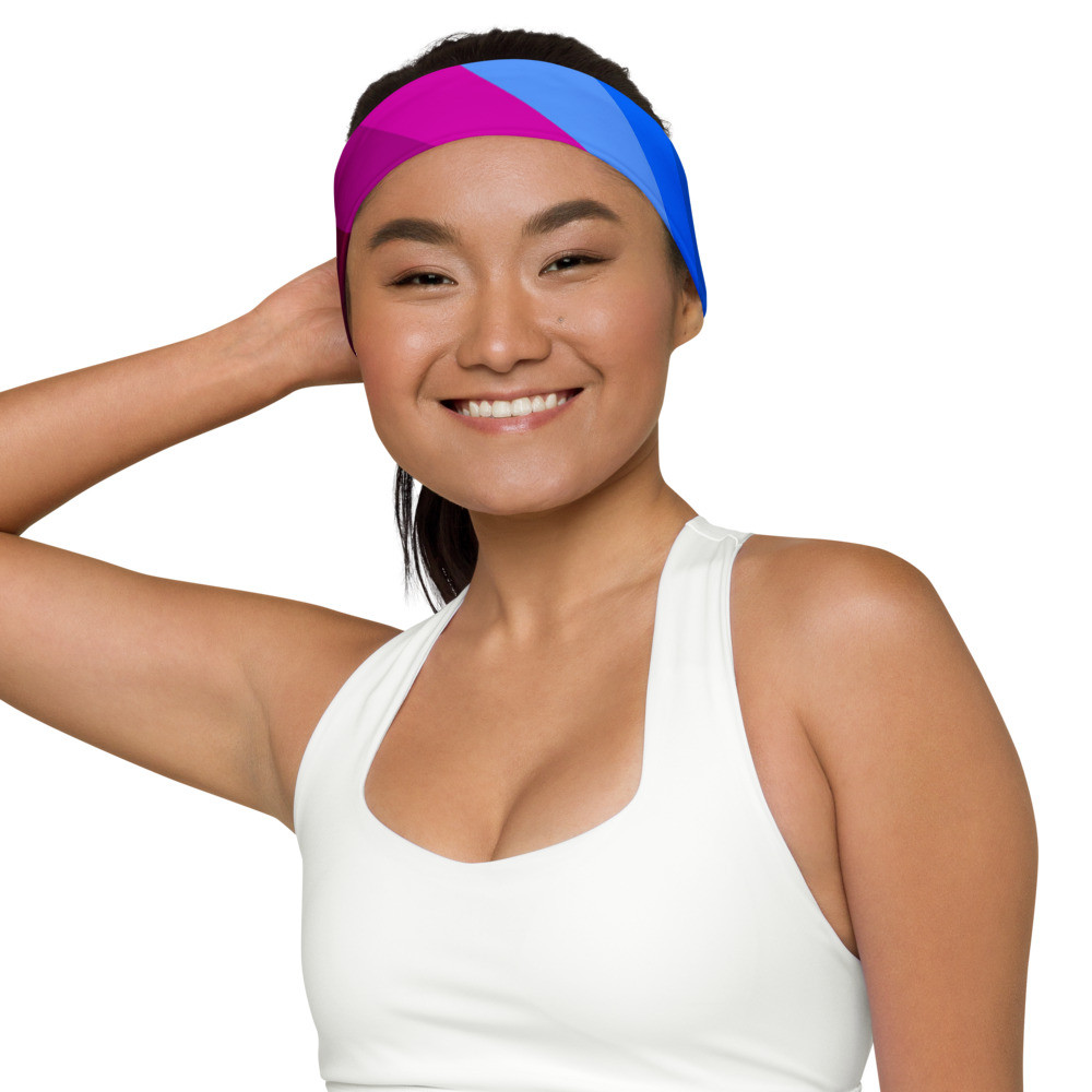 Yoga Running Headbands, Yoga Hairband, Sports Hair Band, Sport Headband - COLOR RIOT HEADBAND