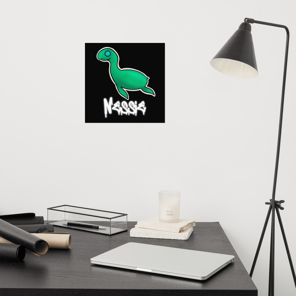 Crypto Baby "Nessie" Poster