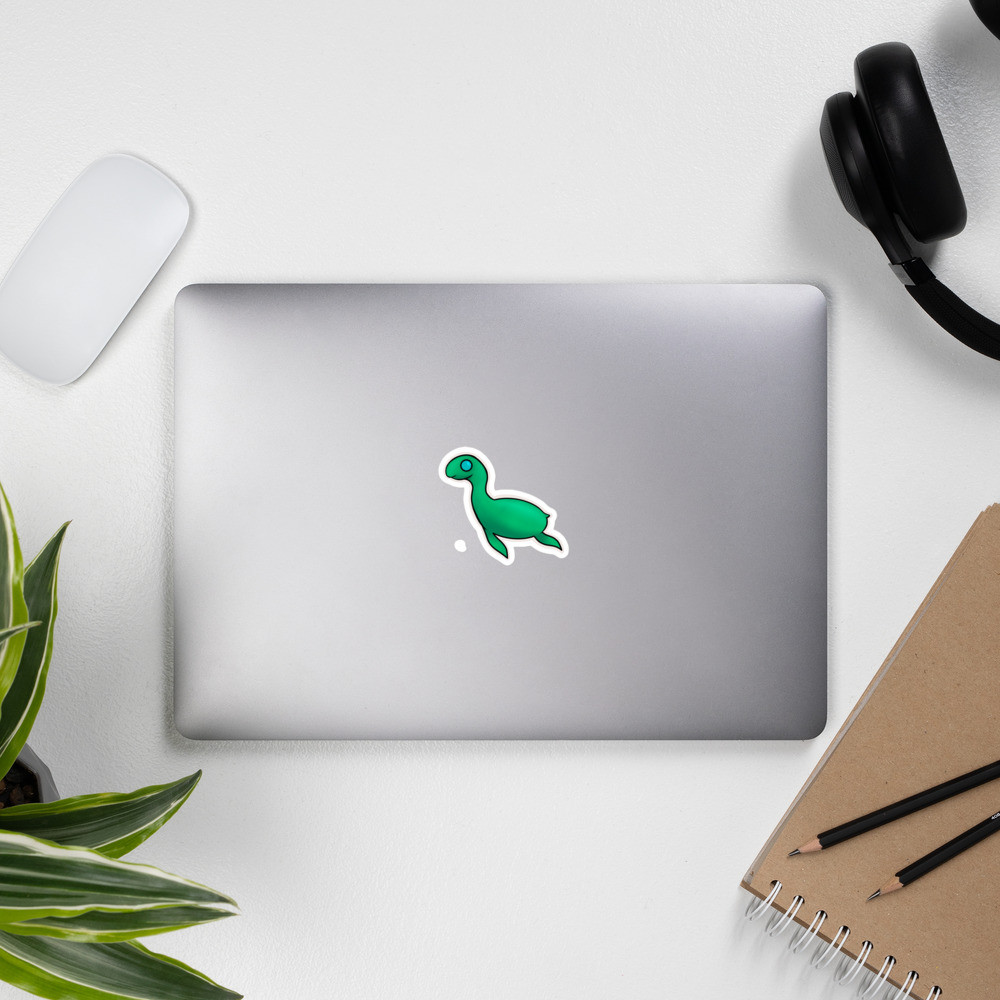 Crypto Baby "Nessie" Bubble-free stickers