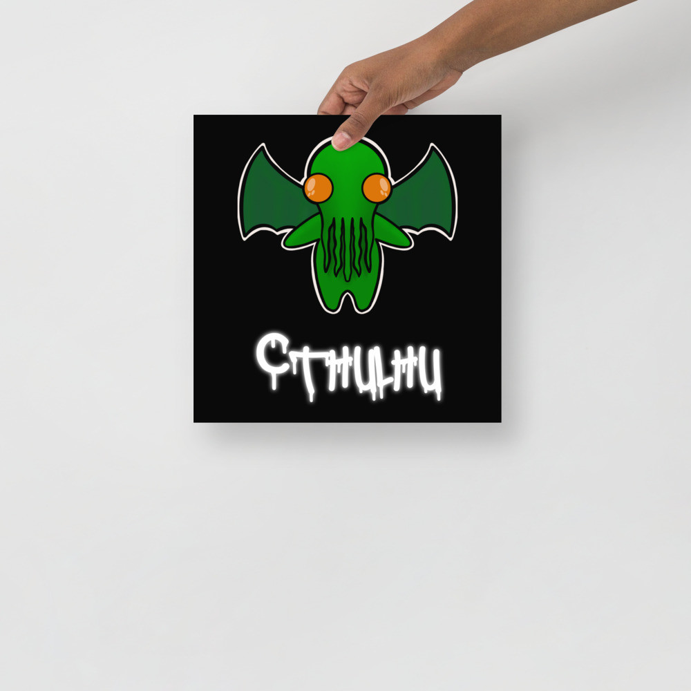 Crypto Baby "Cthulhu" Poster