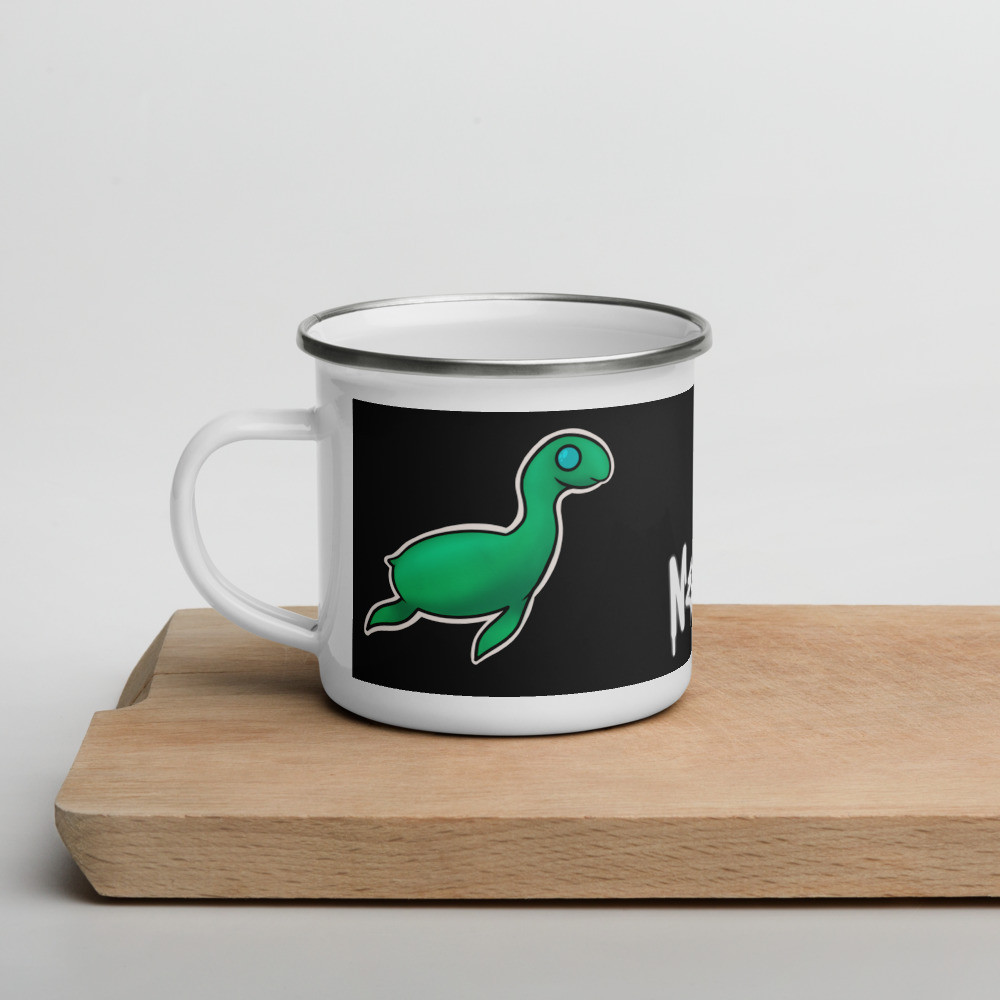Crypto Baby "Nessie" Enamel Mug