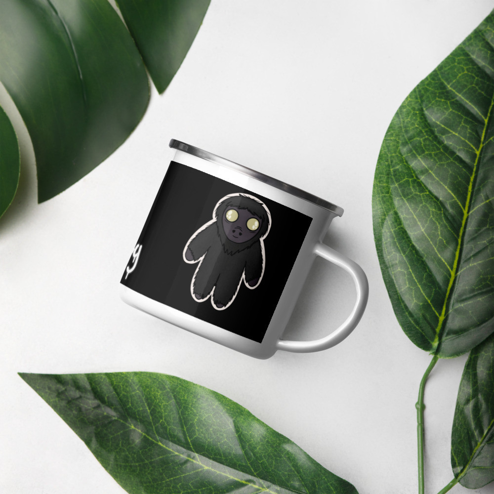 Crypto Baby "Squatchy" Enamel Mug