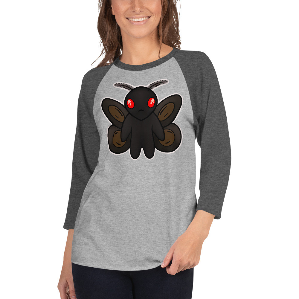 Crypto Baby "Mo" 3/4 sleeve raglan shirt