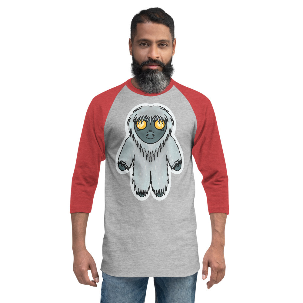 Crypto Baby "Abbie" 3/4 sleeve raglan shirt