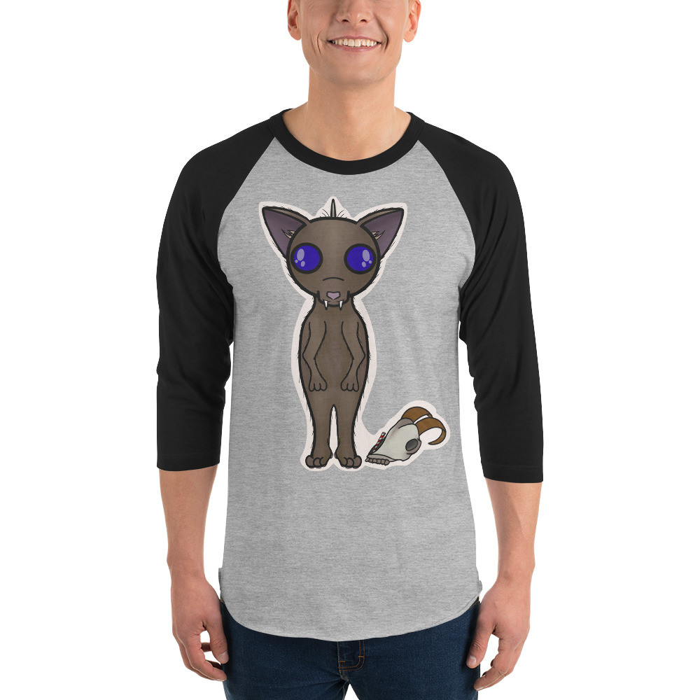 Crypto Baby "Chuey" 3/4 sleeve raglan shirt