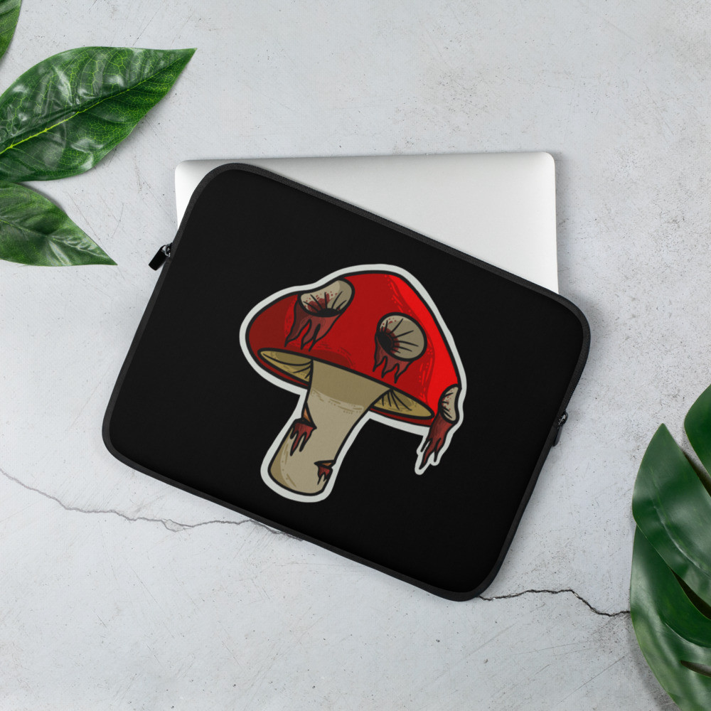 Wounded Shroom Laptop Sleeve