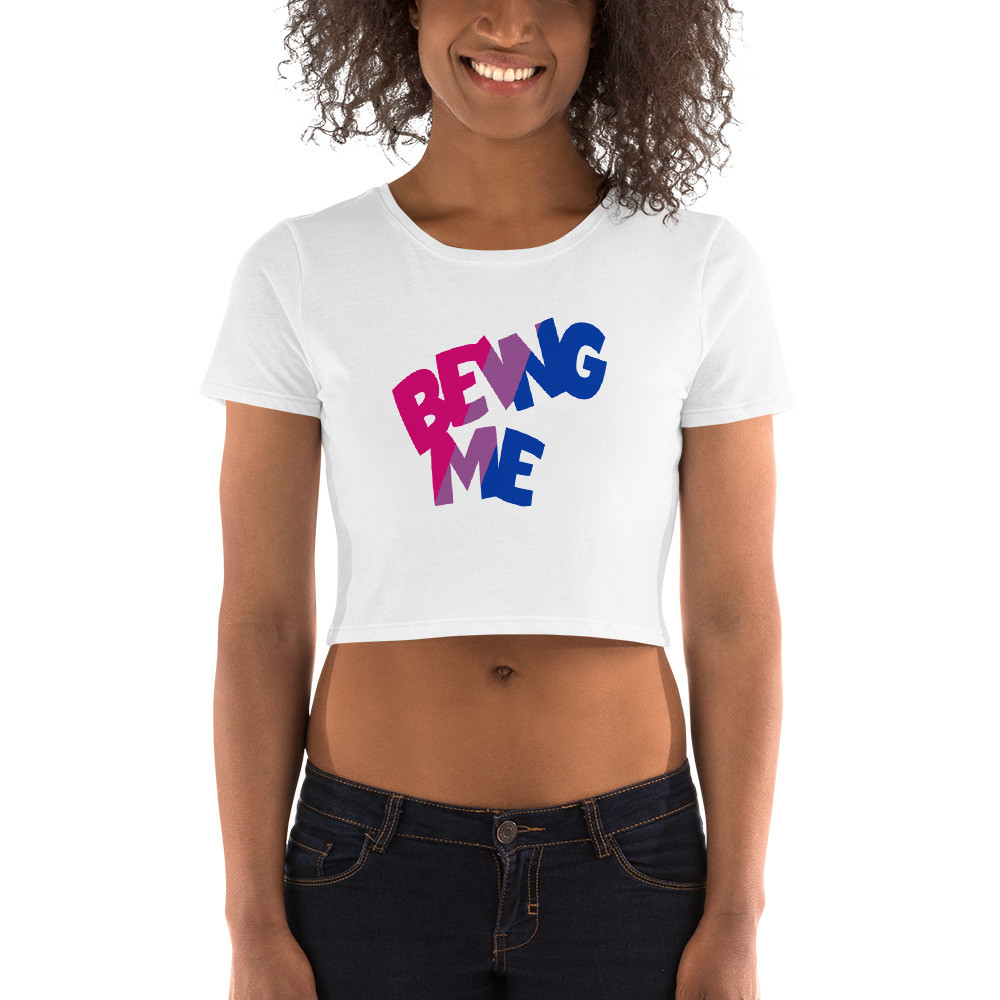 Bisexual Pride Crop Tee