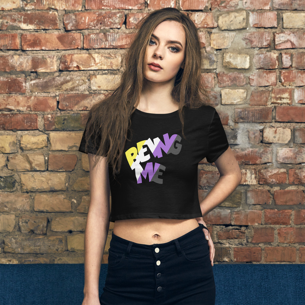 Non-Binary Pride Crop Tee