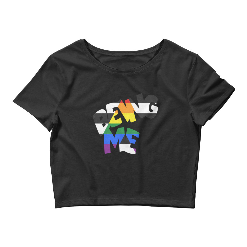 Straight Ally Crop Tee