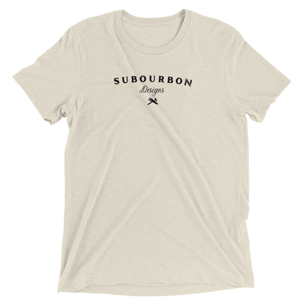 Unisex Double Sided Black Logo T-shirt