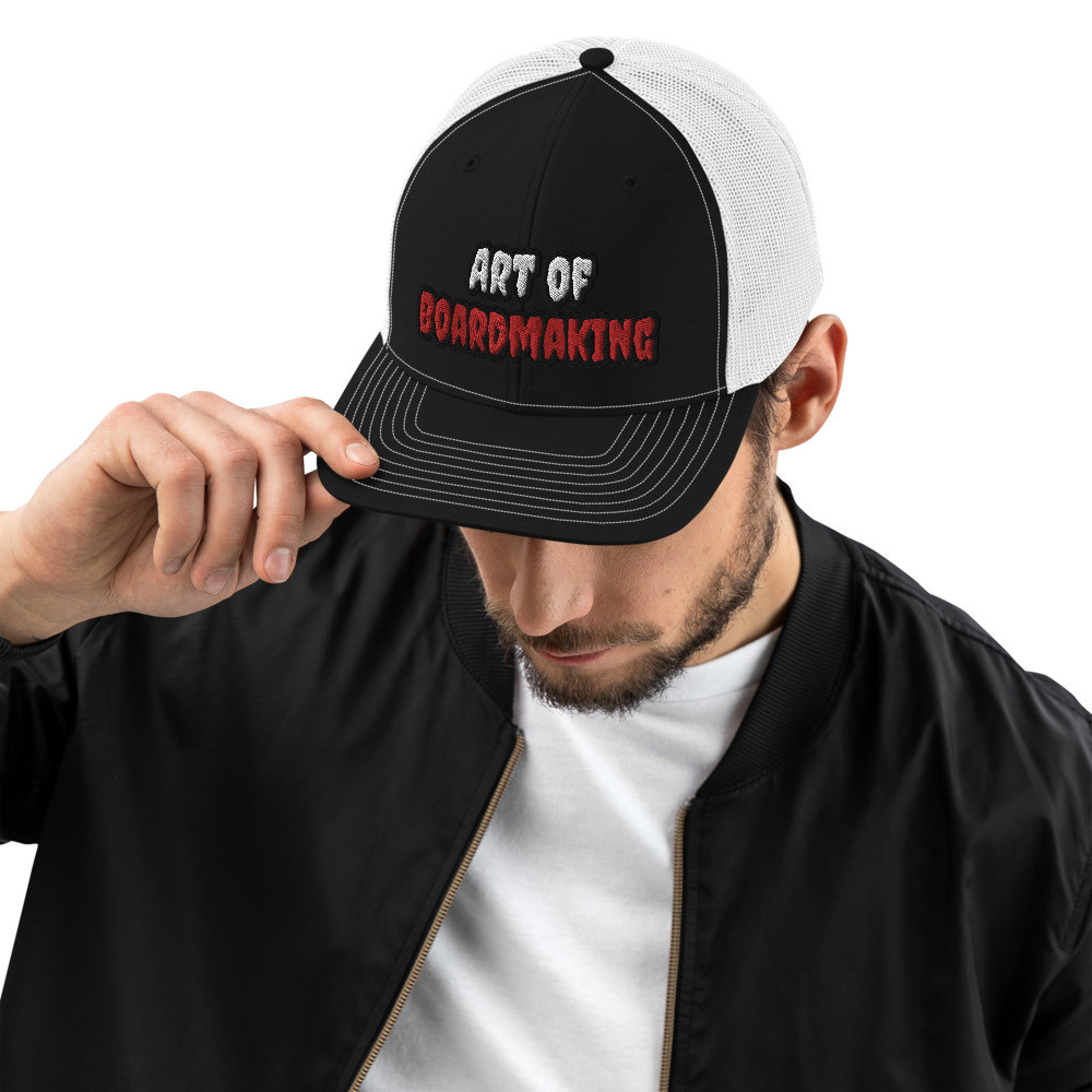 Art of Boardmaking Creeper Font Trucker Cap