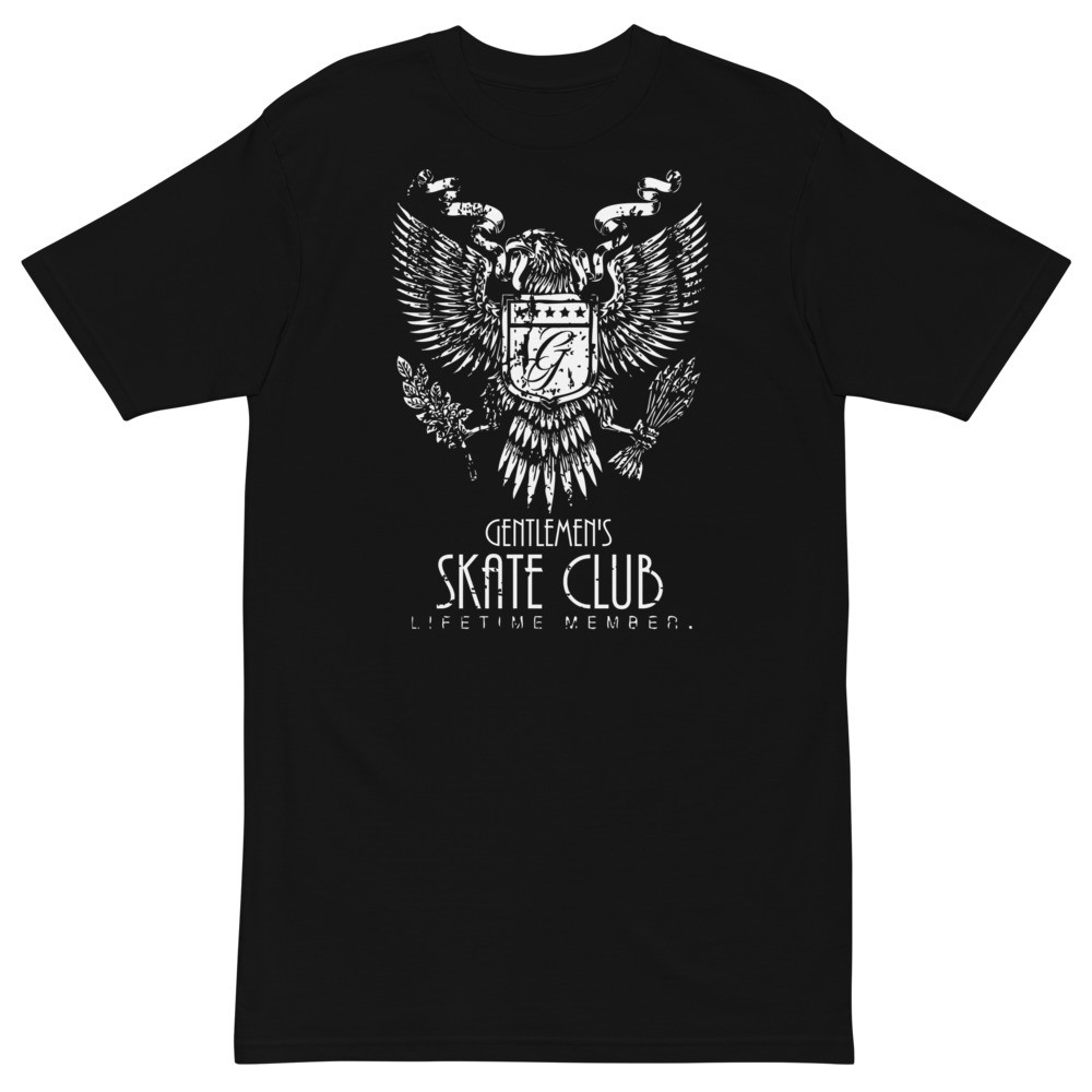 Gentlemen's Skate Club Lifetime Member Men’s premium heavyweight tee