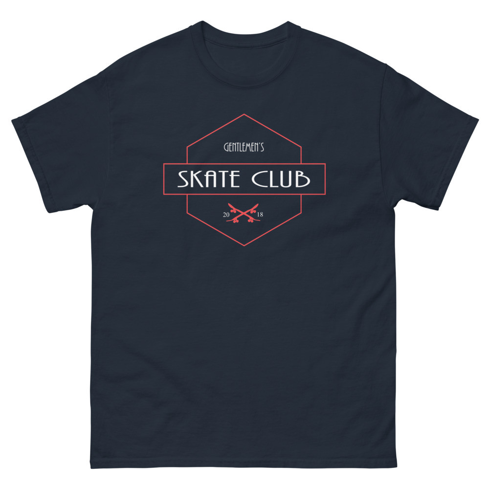 Gentlemen's Skate Club Red Hexagon Men's heavyweight tee