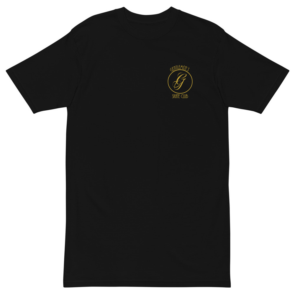 Gentlemen's Skate Club Gold Men’s premium heavyweight tee