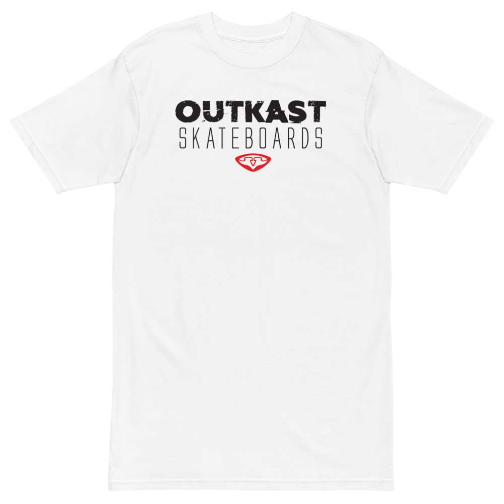 Outkast Balck Ink Distorted Men’s premium heavyweight tee