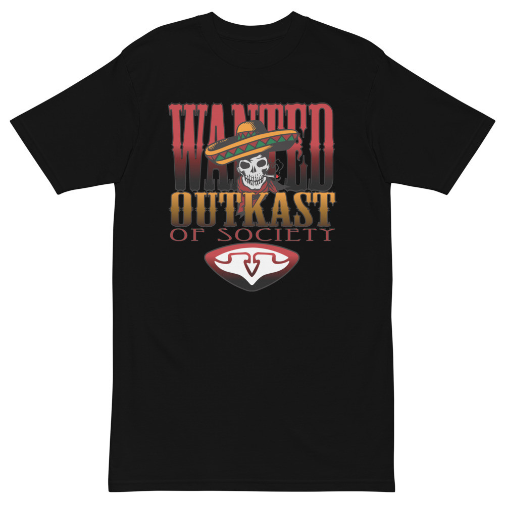 Outkast Wanted Men’s premium heavyweight tee