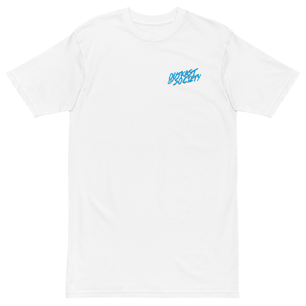 Outkast Skate Hard, Pray Hard Men’s premium heavyweight tee