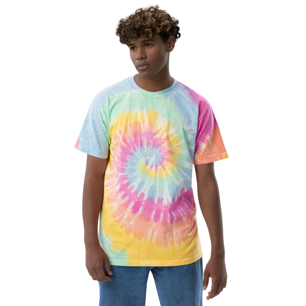 Basic Purpose Oversized Tie-Dye T