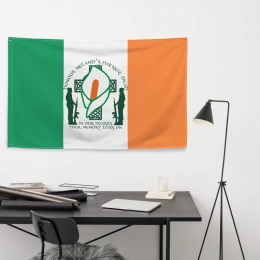 Easter Lily Honour Irelands Patriots Flag