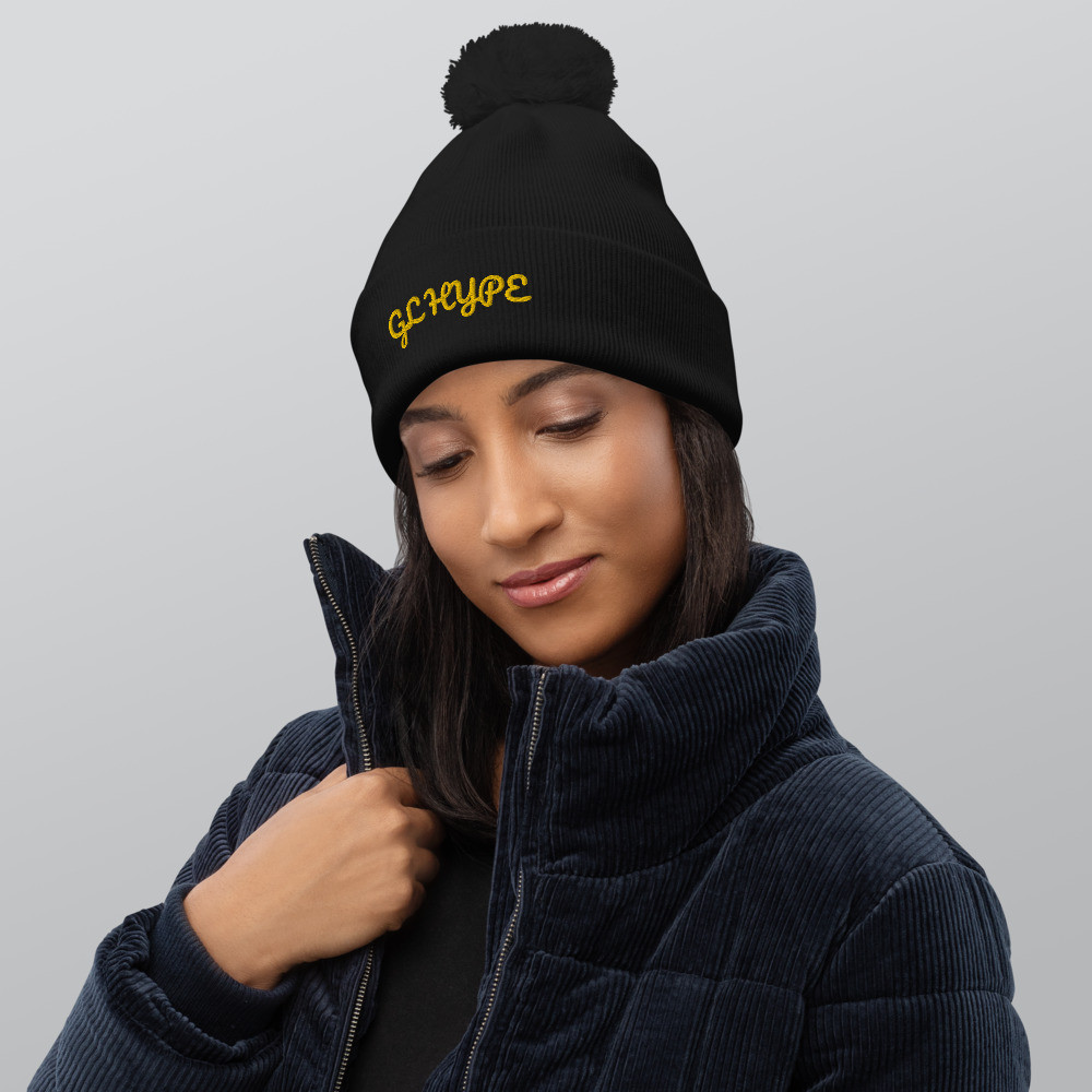 GL HYPE Pom pom beanie