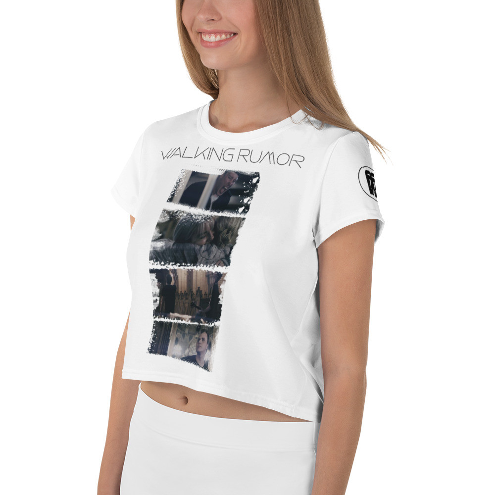 "Tears me Apart" Celebration Crop Tee