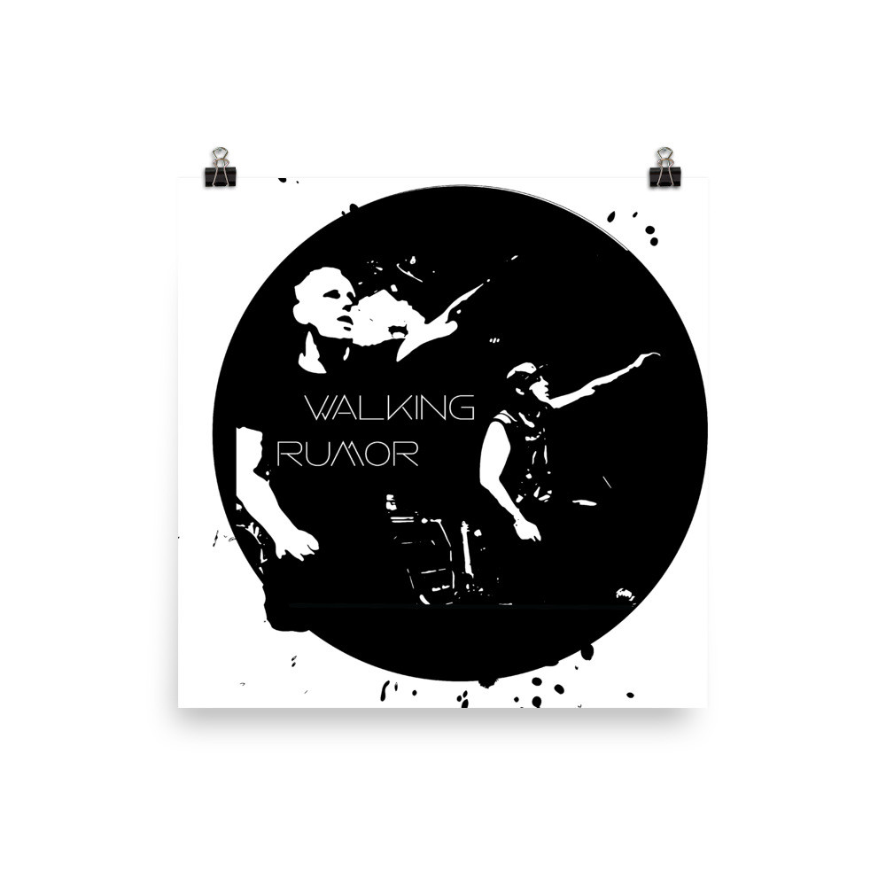 "Walking Rumor" Concert Art