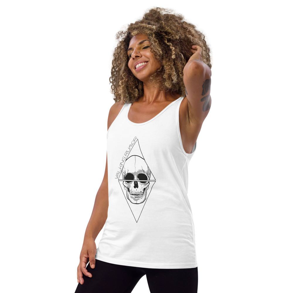"Skull Diamond" Unisex Tank Top