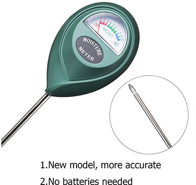 Soil Tester Meter , 3-in-1 Test Kit for Moisture, Light  PH