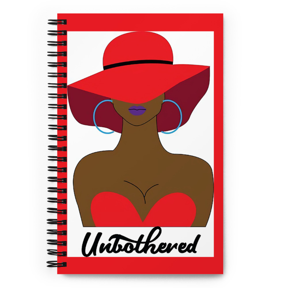 Spiral UNBOTHERED Notebook