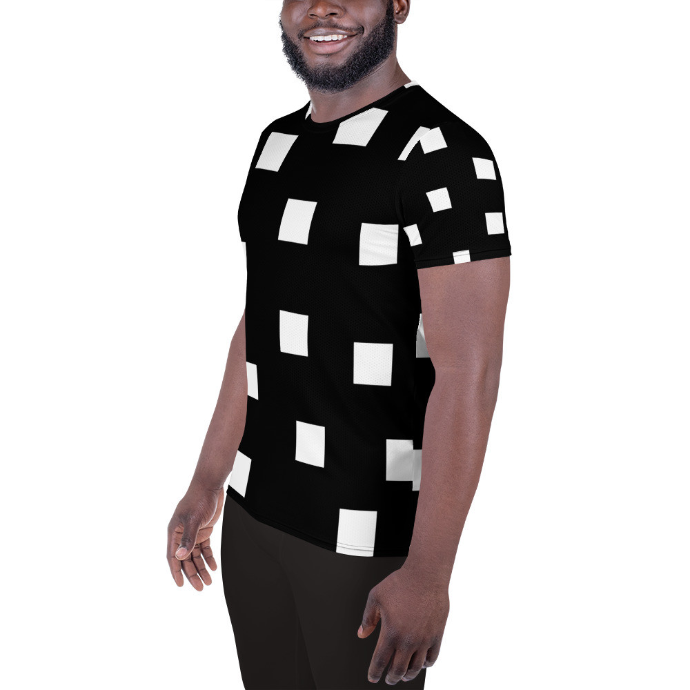 RB SQ BLK Men's Athletic T-shirt