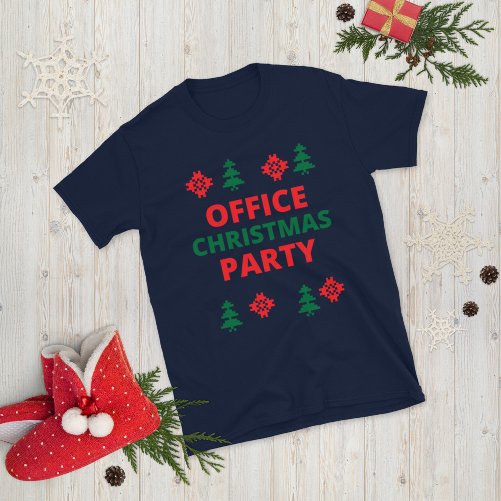 Office Xmas Party Short-Sleeve Unisex T-Shirt