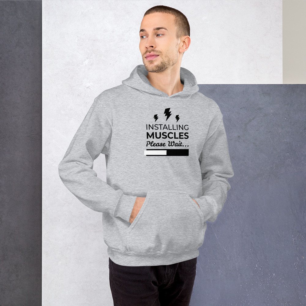 Istalling Muscles Hoodie